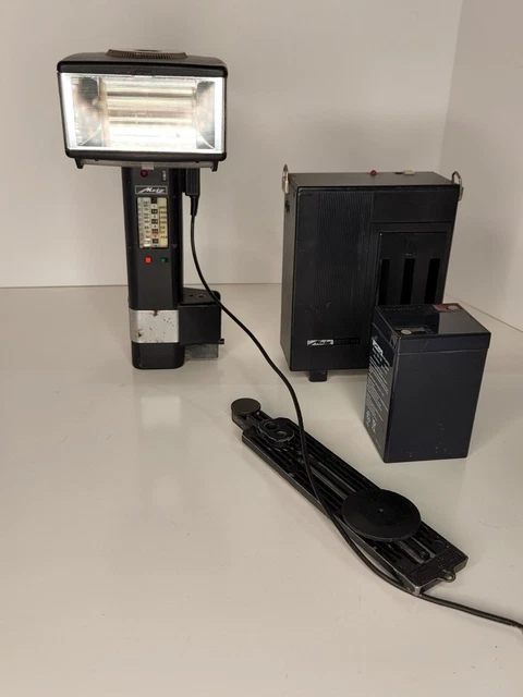 Metz Mecablitz 60 CT-1 Flash System Kit Untested  as parts or repair