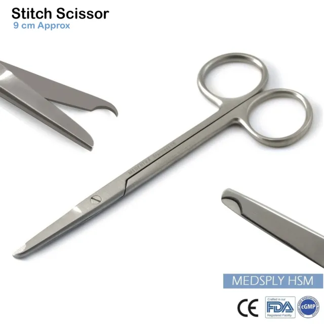 Stitch Spencer Cutting Shear Surgical Dental Nurse Doctor Scissor 9cm New