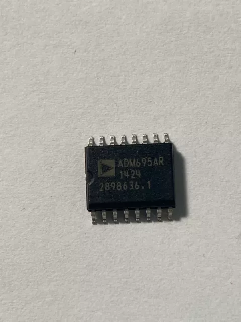 [3pcs] ADM695AR Microprocessor Supervisor - Watchdog Battery Switch 4.65V SO16L
