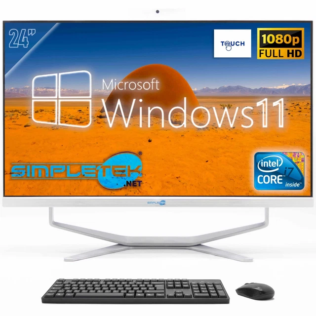 PC Tout-en-Un Packard Bell 20" - SSD 256Go / RAM 6Go - Windows 11