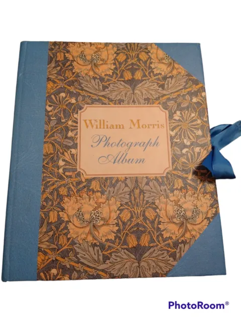 Álbum de imágenes libro de tapa dura encuadernado 4x4 tamaño imágenes deslizantes de William Morris