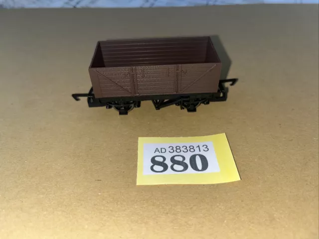 HORNBY 00 STÄRKE 7 PLANK OFFENE RÜCKSEITE KOHLE/AGGREGATWAGEN, unverpackt