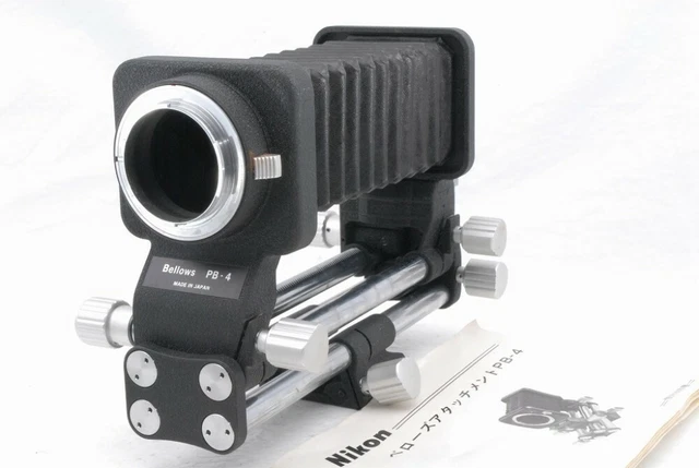 Exc++ Nikon PB-4 Bellows Focusing Attachment *N1059 Exc++ Nikon PB-4 Bellows Focusing Attachment *N1059