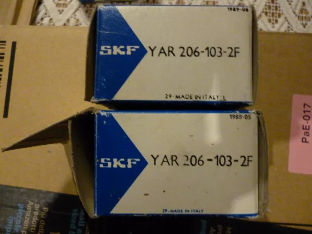 Skf Yar 206-103-2F (Lot De 2 Pieces)