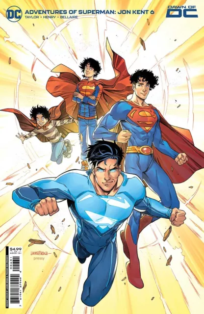 Adventures Of Superman Jon Kent #6 (C) Braga Card Stock DC Comics 2023 EB150