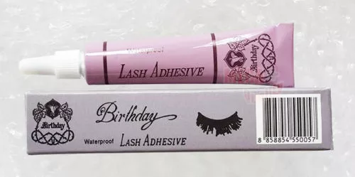 Birthday Waterproof LASH ADHESIVE Eye Lash Glue Natural Rubber Latex 4g