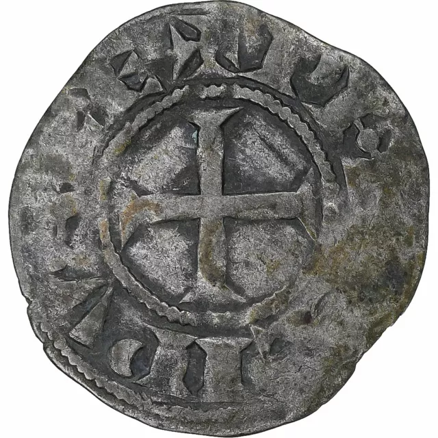 [#1271944] Francia, Philip II, Denier Tournois, 1180-1223, Saint-Martin de Tours