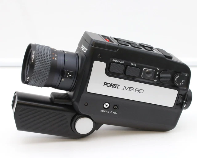 Porst MS80 Super 8 Macchina Fotografica Fotocamera Film