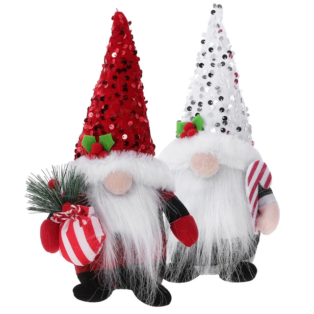 2 pezzi supporto da tavolo nano di Natale decorazione estetica decorazione vacanza