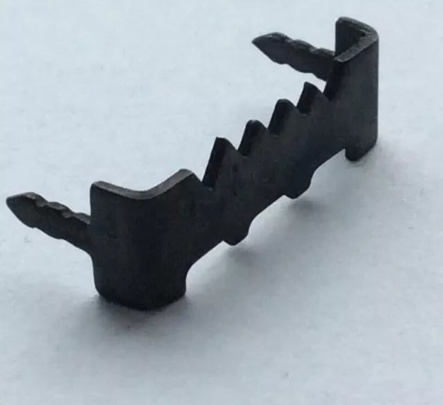 Colgador de fotos de diente de sierra fácil sin uñas 24 mm autofijo marco de lona negro colgante