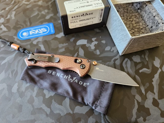 Benchmade 290BK-1 Full Immunity CPM-M4 Flat Dark Earth(Factory Sealed New Stock) 2