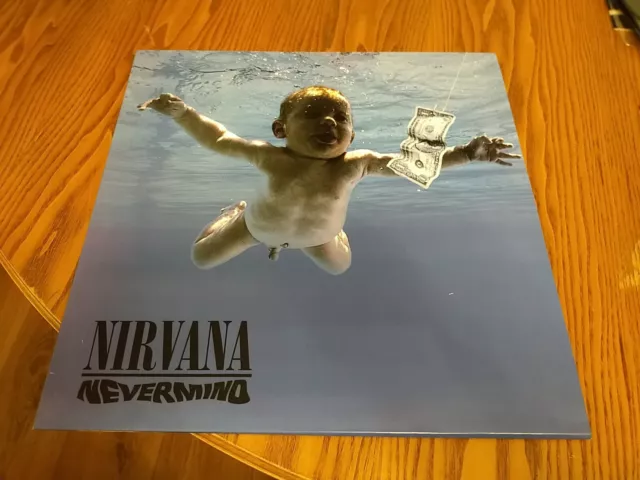 Nevermind Vinyl LP+ INNER Nirvana Kurt Cobain Excellent Condition