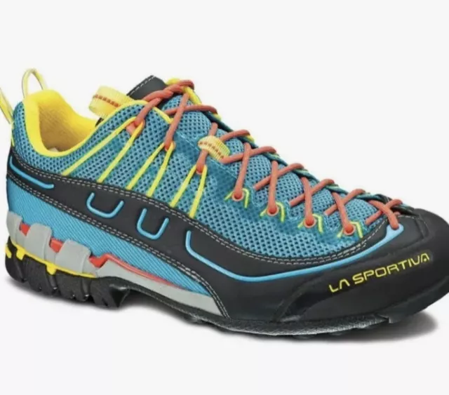 La Sportiva Approach XPlorer Trail Hiking Shoes Women US 10.5 10 1/2 Malibu Blue