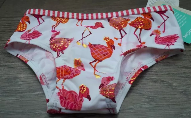 Pantalon de bain bikini bébé fille de 3 à 6 mois neuf avec étiquettes