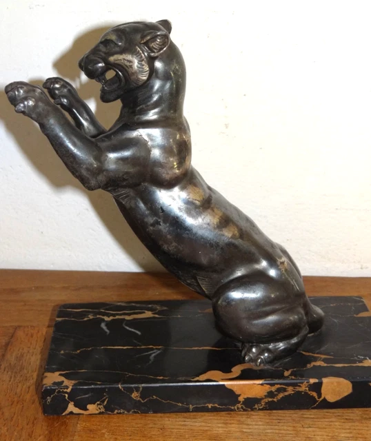 Decorative object - Pilote de course en Bronze - Trophée