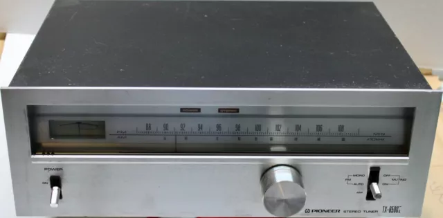 Pioneer Vintage Stereo Tuner Model TX-6500 II