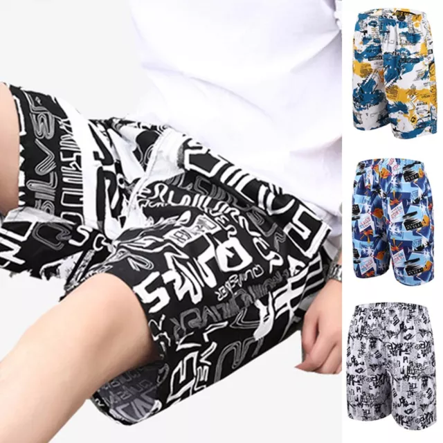 Swimsuit Mens Swimwear Plus Size Quick Dry Surf Board Swim Trunks Beach Pants