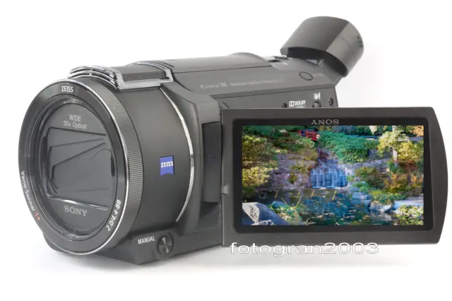 Sony FDR-AX53 4K Ultra HD Flash Handycam Camcorder + 64 GB "TOP"