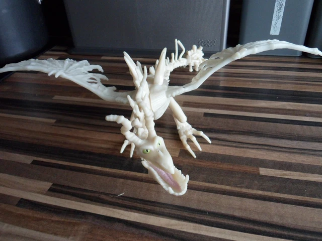 HOW TO TRAIN your Dragon Dreamworks Boneknapper Glow in the dark Figure ...