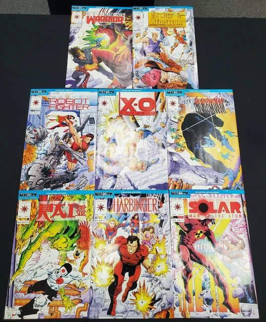 Valiant Comics Unity Story Arc Chapters 10-17 Harbinger Solar X-O Magnus RAI