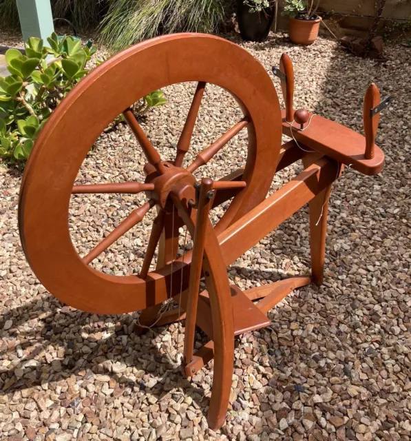 Wooden spinning wheel perfect order