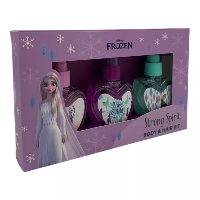 Frozen Strong Spirit Körper und Haare Parfüm Eau de Parfum 3x 75 ml Geschenkset