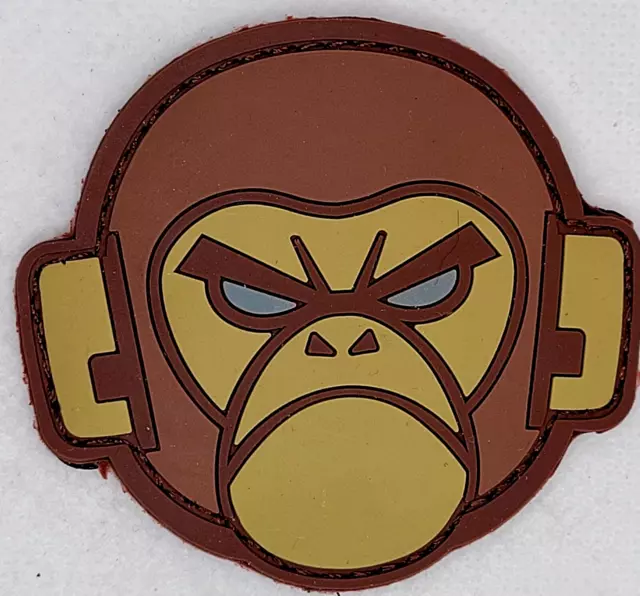 MONKEY HEAD MILSPEC MONKEY 3D PVC Morale Hook Patch