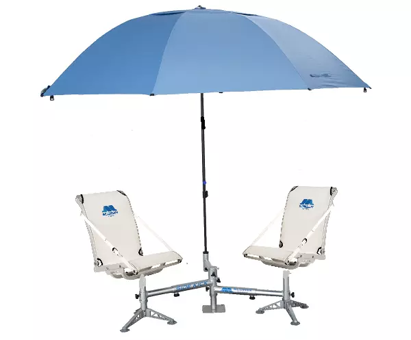 MILLENNIUM D200 SIDEKICK Double Seat Stand W/ Shade Tree Umbrella Holder  Only $369.99 - PicClick