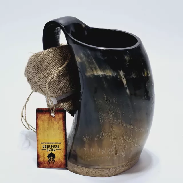 Norse Tradesman Viking Drinking Horn Mug 24oz Beer Mug