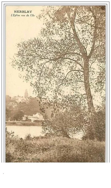 95.Herblay.l'eglise Vue De L'ile