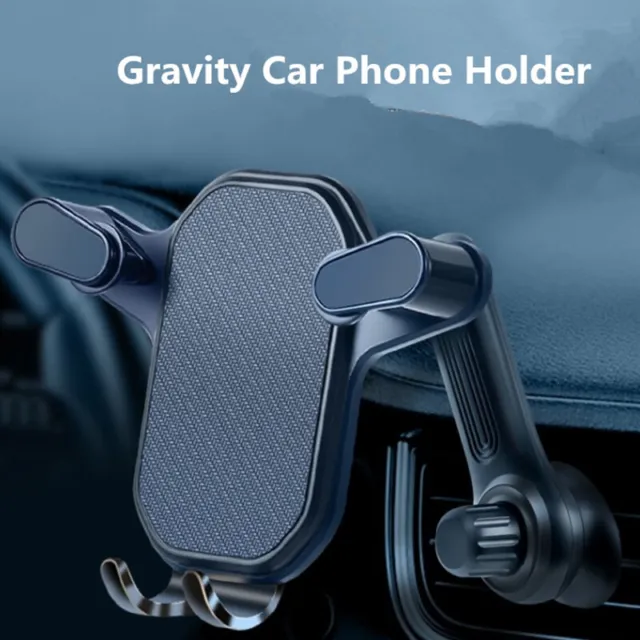 Gravity Car Phone Holder Air Vent Hook Phone Mount 360-Degree Rotation Hol<k>