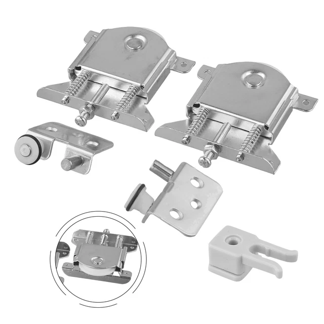 Rouleau De Porte Coulissante PRIME-LINE B 522 – Roue Acier Rainurée 2,5 Cm – Ressort Haute Tension – Fixations Incluses