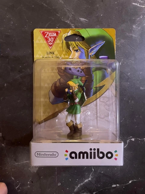 Figurine Nintendo Zelda Ocarina Of Time 30 th Anniversary Link Amiibo Neuf