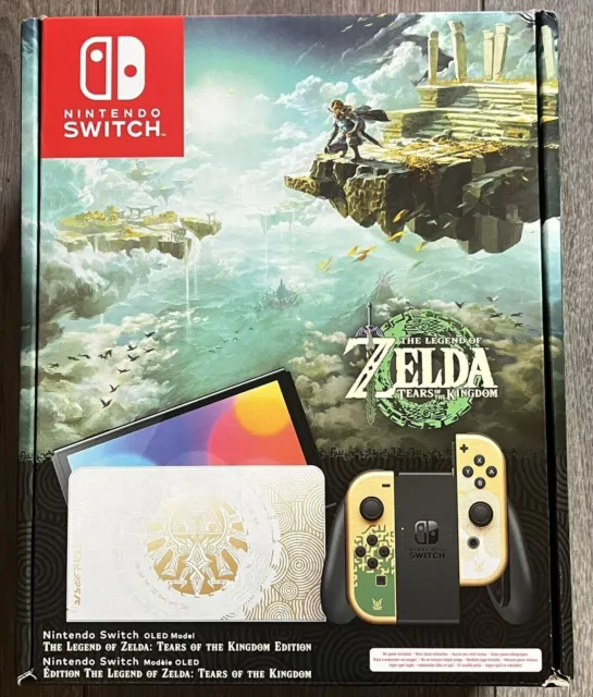 Console Switch Oled Zelda Tears of The Kingdom