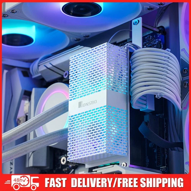 RAM Kühler Mit 2 Lüftern - Für DDR4/DDR5, 4Pin PWM & ARGB Beleuchtung