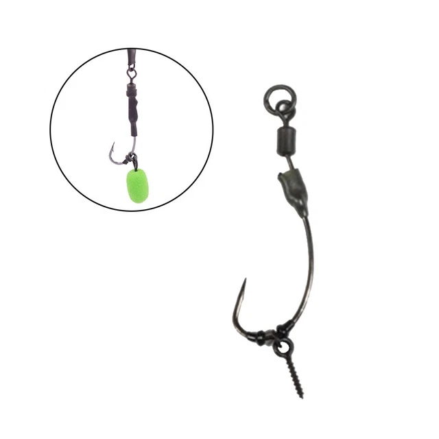 Swinger Per Pesca Alla Carpa Con Luce LED - Set 4 Pezzi Colorati, Spina 2,5 Mm, Regolabili, In Pratico Astuccio
