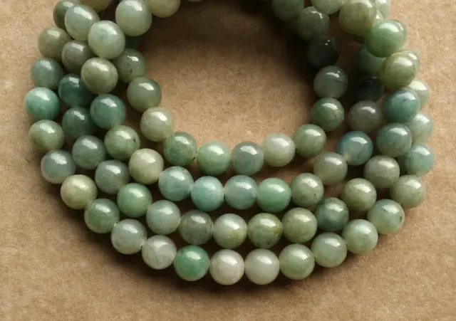 99cm Perles 9,5mm JADE Naturel Pierre Lithothérapie Chapelet Natural Beads Mala
