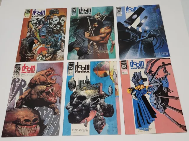 Doom Patrol 35, 36, 37, 38, 39, 40 DC Comics Lot of 6 (1990) High Grade Copies