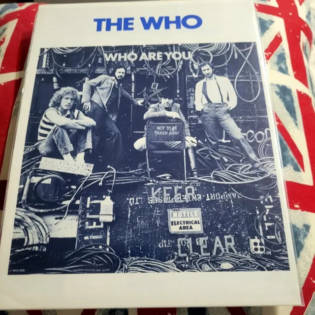The Who 1978 Press Kit Promo Keith Moon Who Are You Rare Mint Photo Bio Original