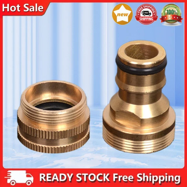 Universal Pipe Joiner Fitting 21mm Hose Coupling Adapter for Garden Watering Gun