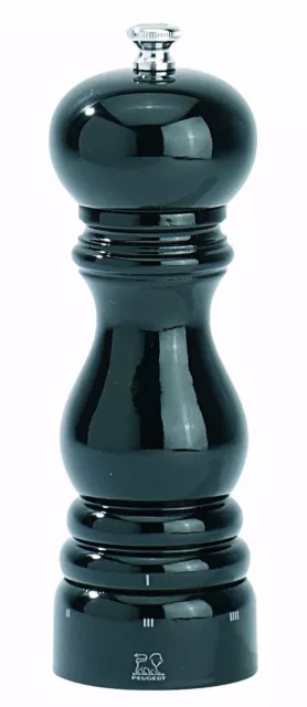 Peugeot Gewürzmühle Salzmühle Paris schwarz lackiert 22 cm U'Select neu OVP