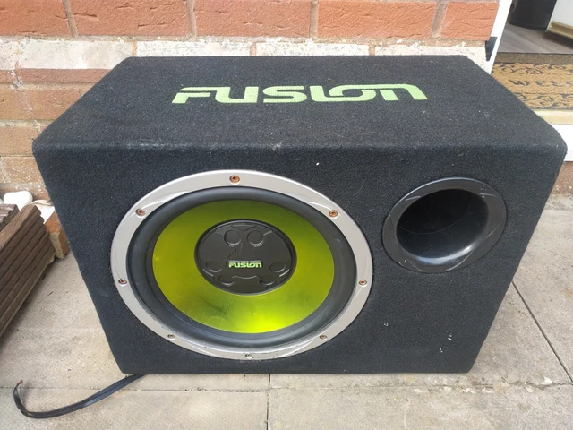 Fusion Subwoofer EN 12"" pollici EN AB1120 altoparlante auto basso tubo reflex