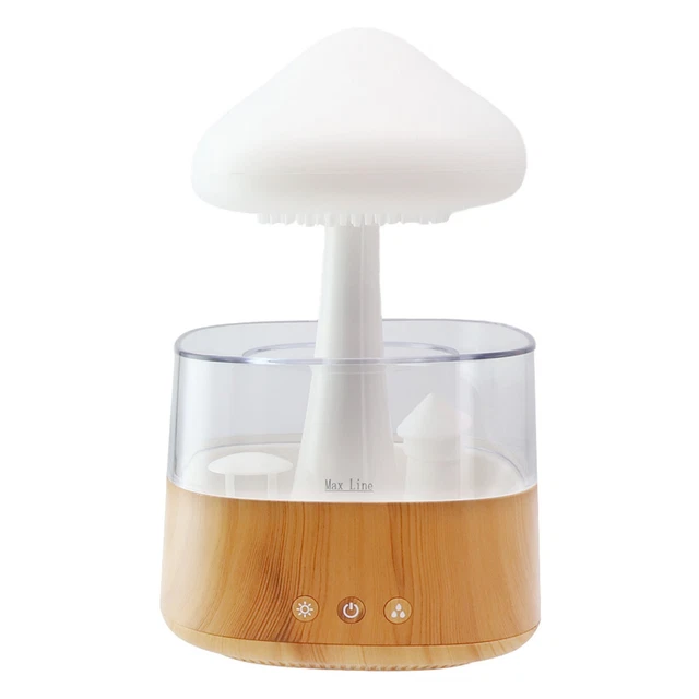 Cloud Rain Humidifier with Aroma Diffuser Perfect Home and Desktop Decor