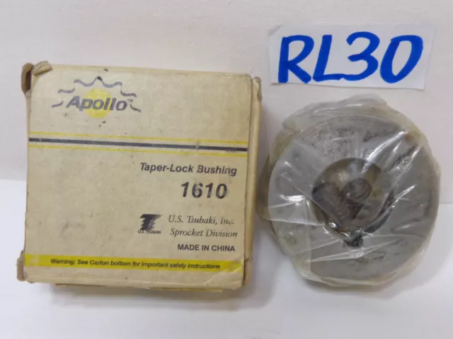 Apollo Taper Lock Bushing #1610 U.s Tsubaki Sprocket New