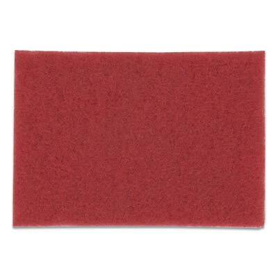 3M™ Low-Speed Buffer Floor Pads 5100, 20 X 14, Red, 10/carton 5100 3M/COMMERCIAL