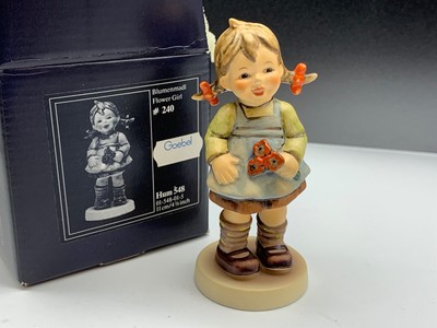Avec Ovp Top État 1 Wahl Hummel Hummel Figurine 548 Blumenmadl 11 Cm 