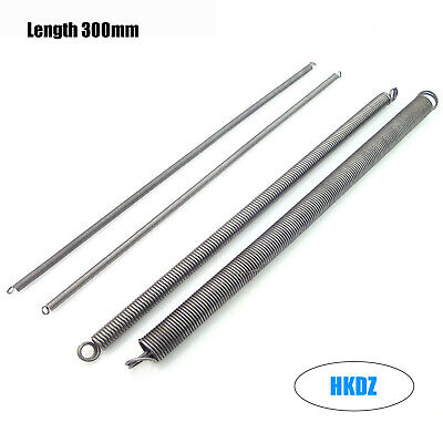 Spring Steel Extension Spring Expansion Extending Tension Springs 300mm Long