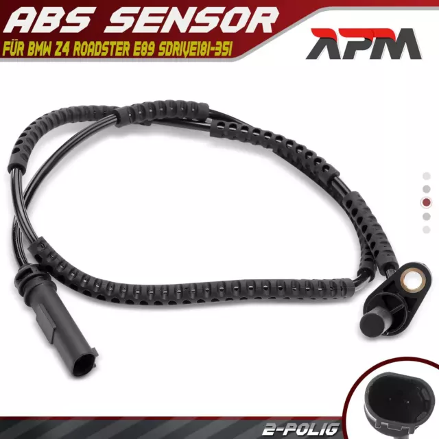 Sensore ABS Contagiri Posteriore 2-polig per BMW Z4 Roadster E89 sDrive18i-35i