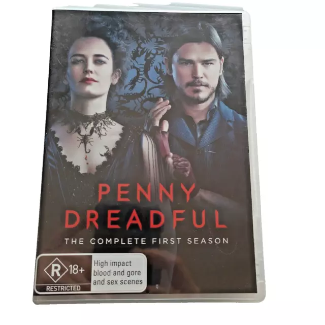 Penny Dreadful Season 1 (DVD, 2014) TV Show drama action - VGC Free Postage a9
