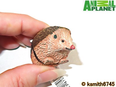 Mojo Animal Planet HEDGEHOG solid plastic toy wild zoo woodland garden NEW 